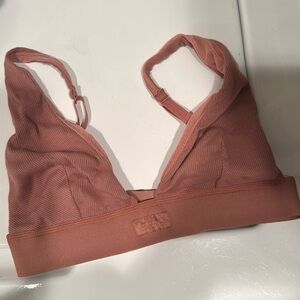 Skims cotton plunge bralette